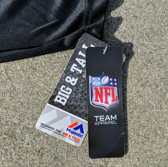 Pittsburgh Steelers NFL Majestic Sz XLT Shirt New - Picture 6 of 7